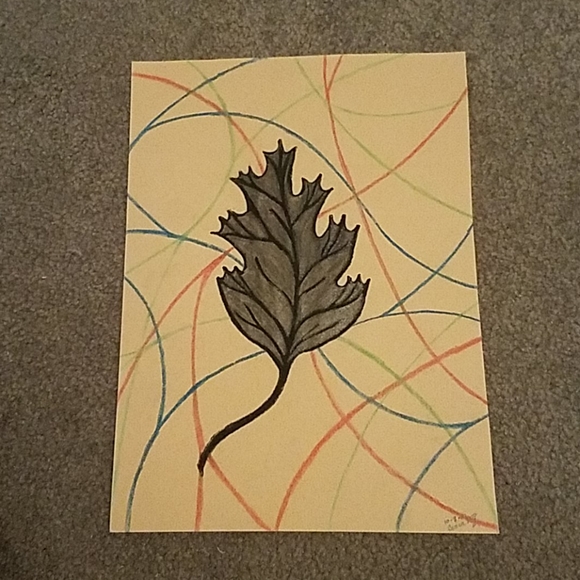 "Metal leaf" - Picture 3 of 3